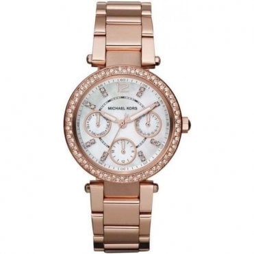 Michael Kors MK5616 Ladies Rose Gold Mini Parker