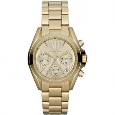 Michael Kors MK5798 Ladies Gold Bradshaw Mini Watch