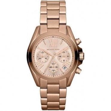 Michael Kors MK5799 Ladies Rose Gold Bradshaw Mini Watch