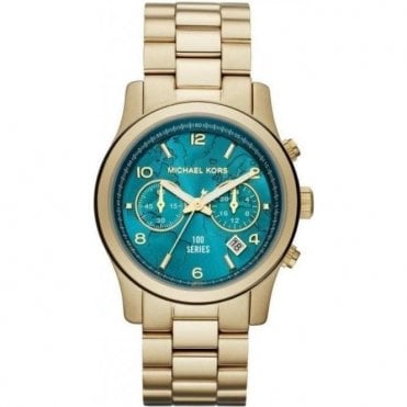 Michael Kors MK5815 Hunger Stop Turquoise Watch