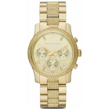 Michael Kors MK5826 Ladies Gold Runway Watch