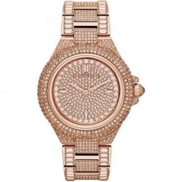 Michael Kors MK5862 Ladies Rose Gold Camille Glitz Watch
