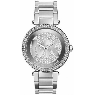 Michael Kors MK5925 Ladies Silver Parker Watch