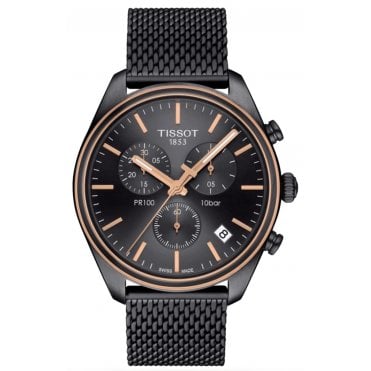 Tissot T101.417.23.061.00 Mens 41mm PR 100 Chronograph Watch