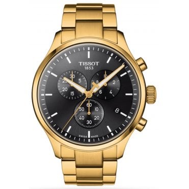 Tissot T116.617.33.051.00 Mens 45mm Gold Chrono XL Classic Watch