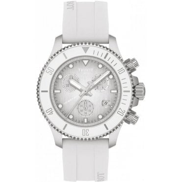 Tissot T120.217.17.011.00 Unisex 38mm White Seastar 1000 Watch