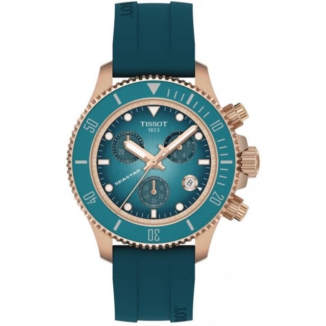Tissot T120.217.37.041.00 Unisex 38mm Turquoise Seastar 1000 Watch