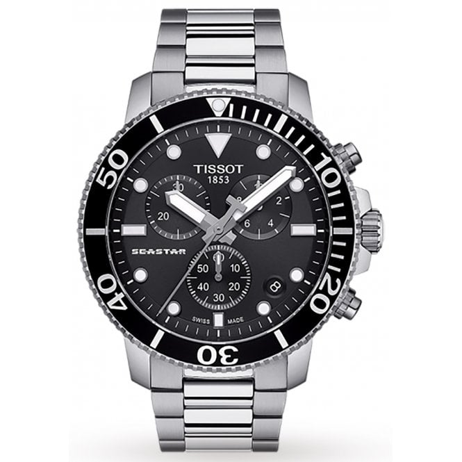 Tissot T120.417.11.051.00 Mens 45.5mm Seastar 1000 Chronograph Watch