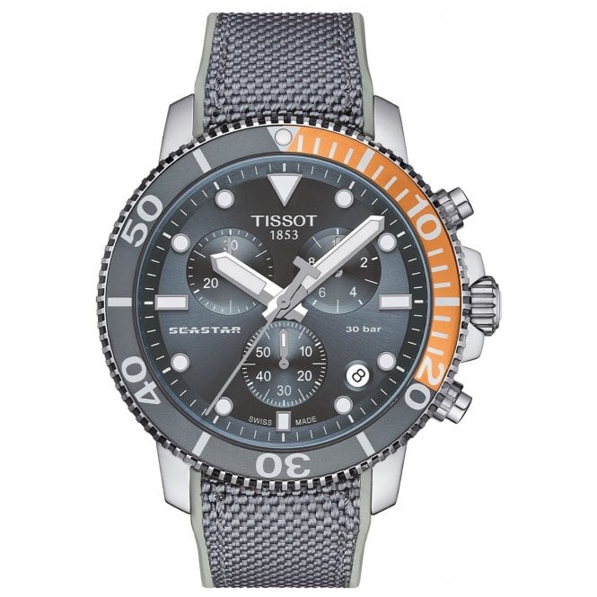 Tissot T120.417.17.081.01 Mens 45.5mm Seastar 1000 Chronograph Watch