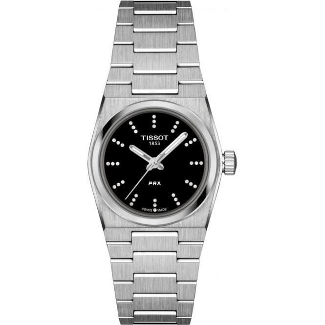 Tissot T137.010.11.056.00 Ladies 25mm Black Diamond Dial PRX Watch