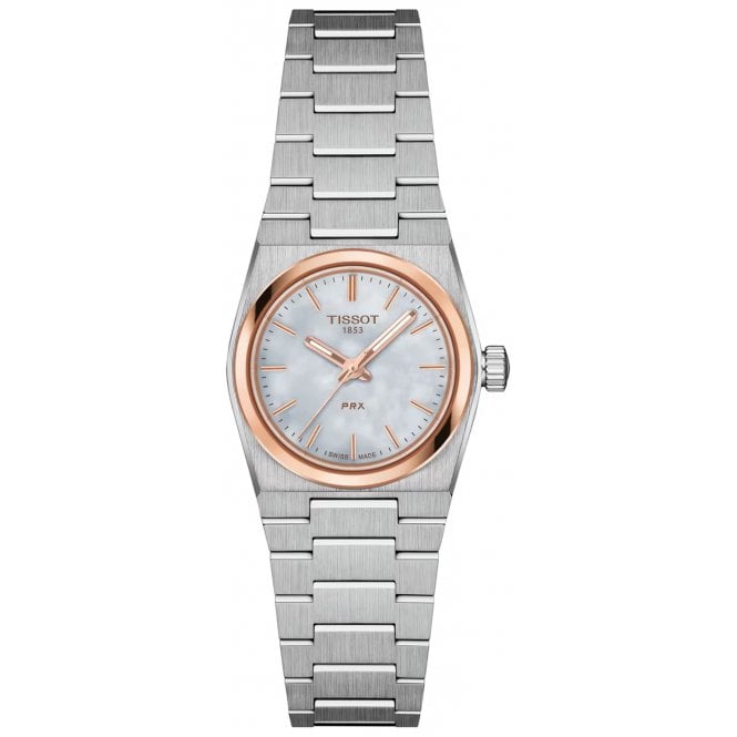 Tissot T137.010.21.111.00 Ladies 25mm Mother Of Pearl Dial PRX Watch