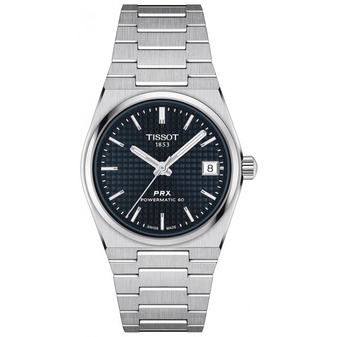 Tissot T137.207.11.041.00 Unisex 35mm Dark Blue Dial PRX Powermatic 80 Watch
