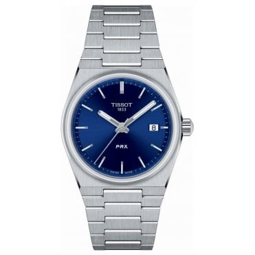 Tissot T137.210.11.041.00 Unisex 35mm Blue Dial PRX Watch