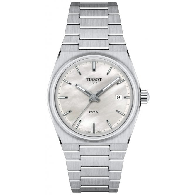 Tissot T137.210.11.111.00 Ladies 35mm Mother Of Pearl Dial PRX Watch