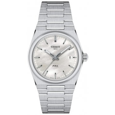 Tissot T137.210.11.111.00 Ladies 35mm Mother Of Pearl Dial PRX Watch