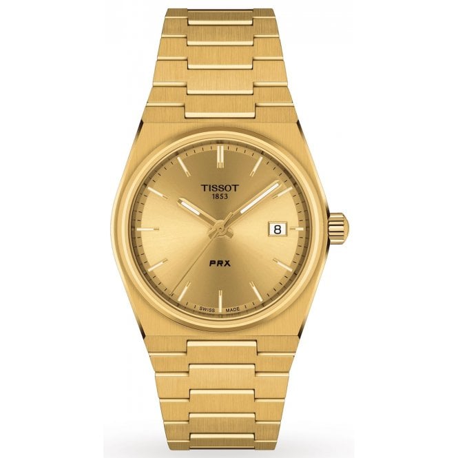 Tissot T137.210.33.021.00 Unisex 35mm Gold PRX Watch