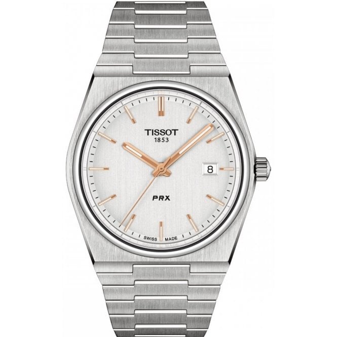 Tissot T137.410.11.031.00 Mens 40mm Silver PRX Watch