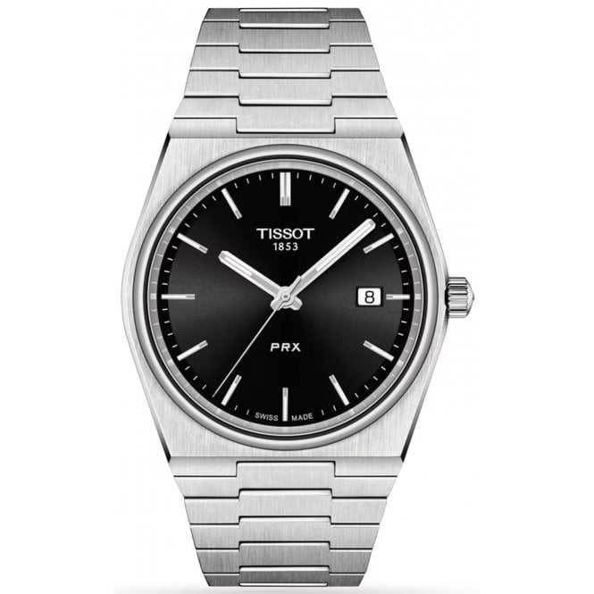 Tissot T137.410.11.051.00 Mens 40mm Black Dial PRX Watch