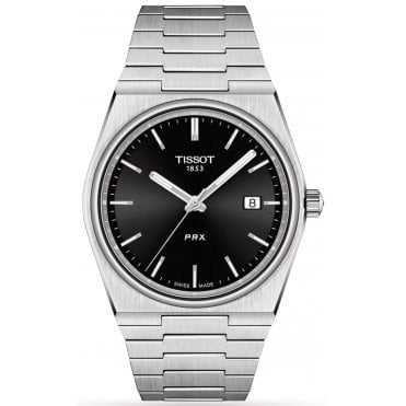 Tissot T137.410.11.051.00 Mens 40mm Black Dial PRX Watch