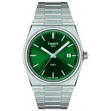 Tissot T137.410.11.091.00 Mens 40mm Green Dial PRX Watch