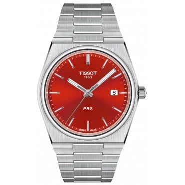 Tissot T137.410.11.421.00 Mens 40mm Red Dial PRX Watch