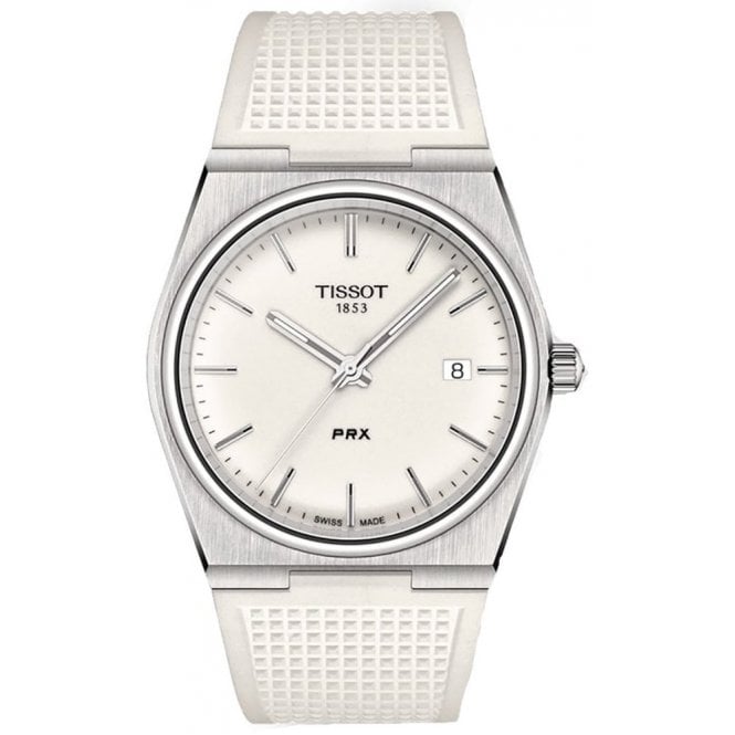 Tissot T137.410.17.011.00 Mens 40mm White PRX Watch
