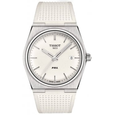 Tissot T137.410.17.011.00 Mens 40mm White PRX Watch