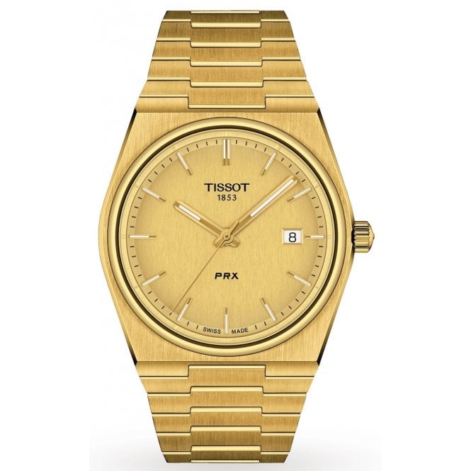 Tissot T137.410.33.021.00 Mens 40mm Gold PRX Watch