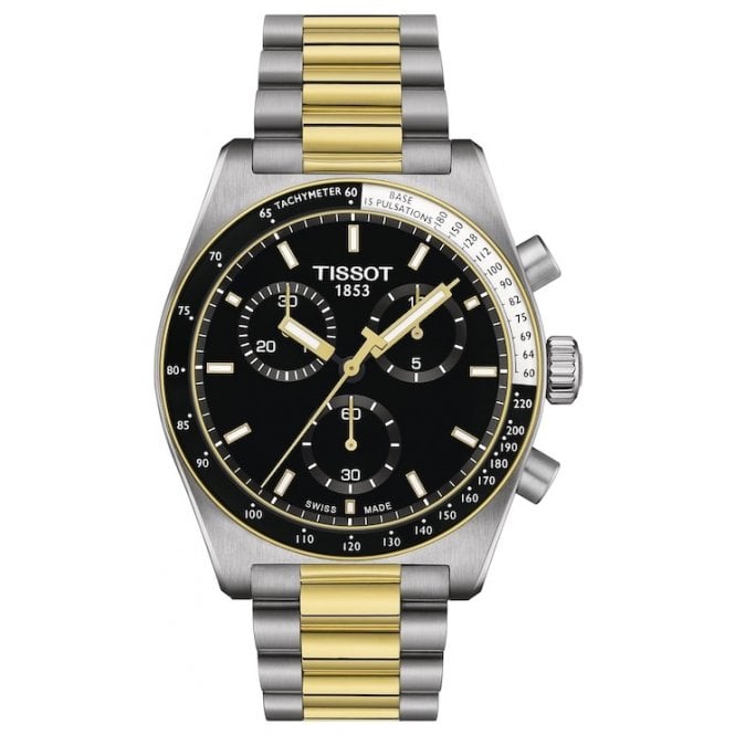 Tissot T149.417.22.051.00 Mens 40mm Two Tone PR516 Chronograph Watch