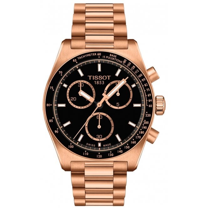 Tissot T149.417.33.051.00 Mens 40mm Rose Gold PR516 Chronograph Watch