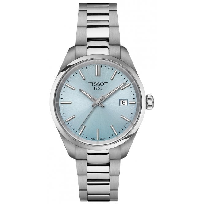 Tissot T150.210.11.351.00 Ladies Ice Blue Dial 34mm PR 100 Watch