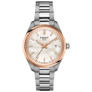 Tissot T150.210.21.111.00 Ladies Two Tone 34mm PR 100 Watch