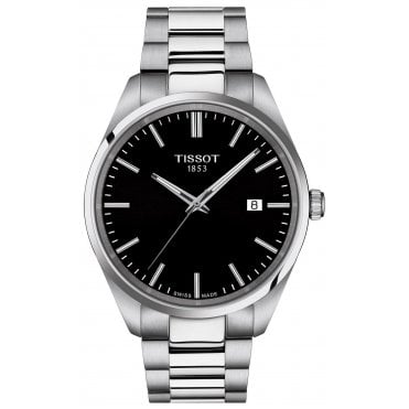 Tissot T150.410.11.051.00 Mens 40mm Black Dial PR 100 Watch