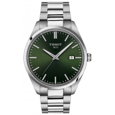 Tissot T150.410.11.091.00 Mens 40mm Green Dial PR 100 Watch