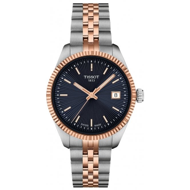 Tissot T156.210.22.041.00 Ladies 34mm Two Tone Ballade Watch