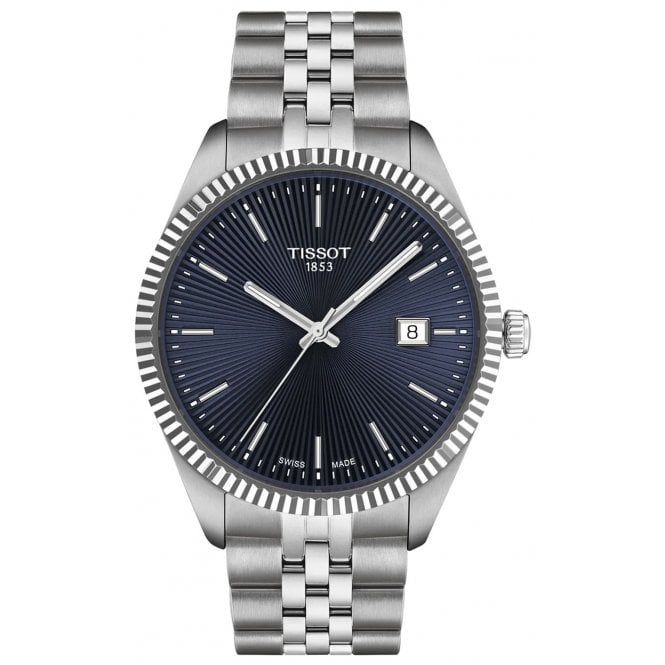 Tissot T156.410.11.041.00 Mens 40mm Blue Dial Ballade Watch