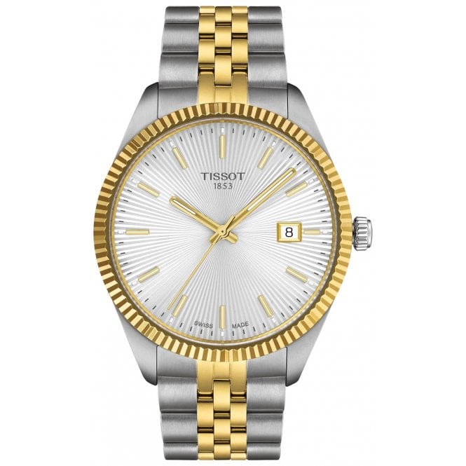 Tissot T156.410.22.031.00 Mens 40mm Two Tone Ballade Watch