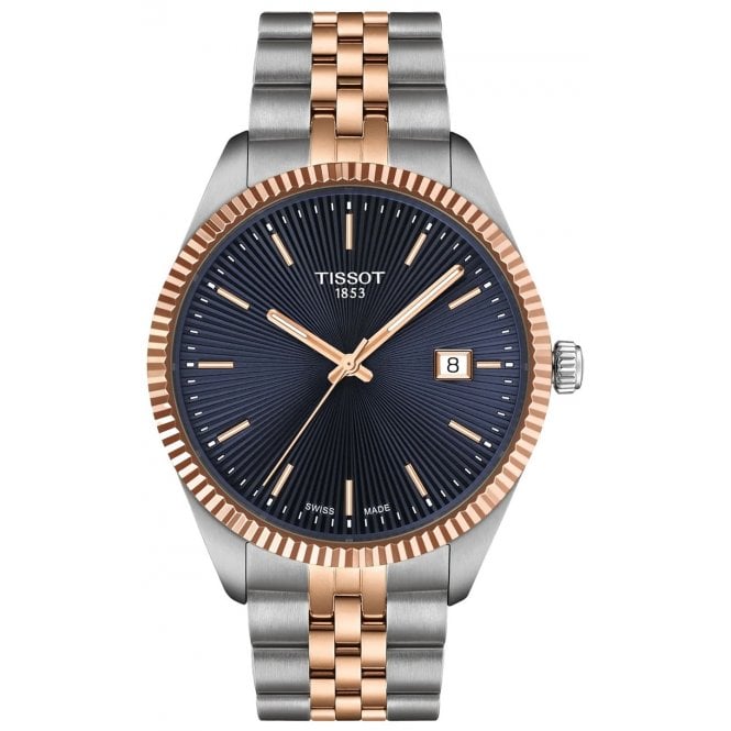 Tissot T156.410.22.041.00 Mens 40mm Two Tone Ballade Watch
