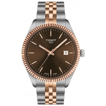 Tissot T156.410.22.291.01 Mens 40mm Two Tone Ballade Watch