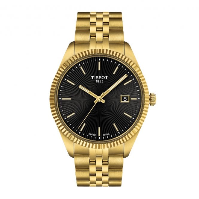 Tissot T156.410.33.051.00 Mens 40mm Gold Ballade Watch