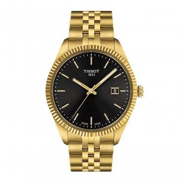 Tissot T156.410.33.051.00 Mens 40mm Gold Ballade Watch
